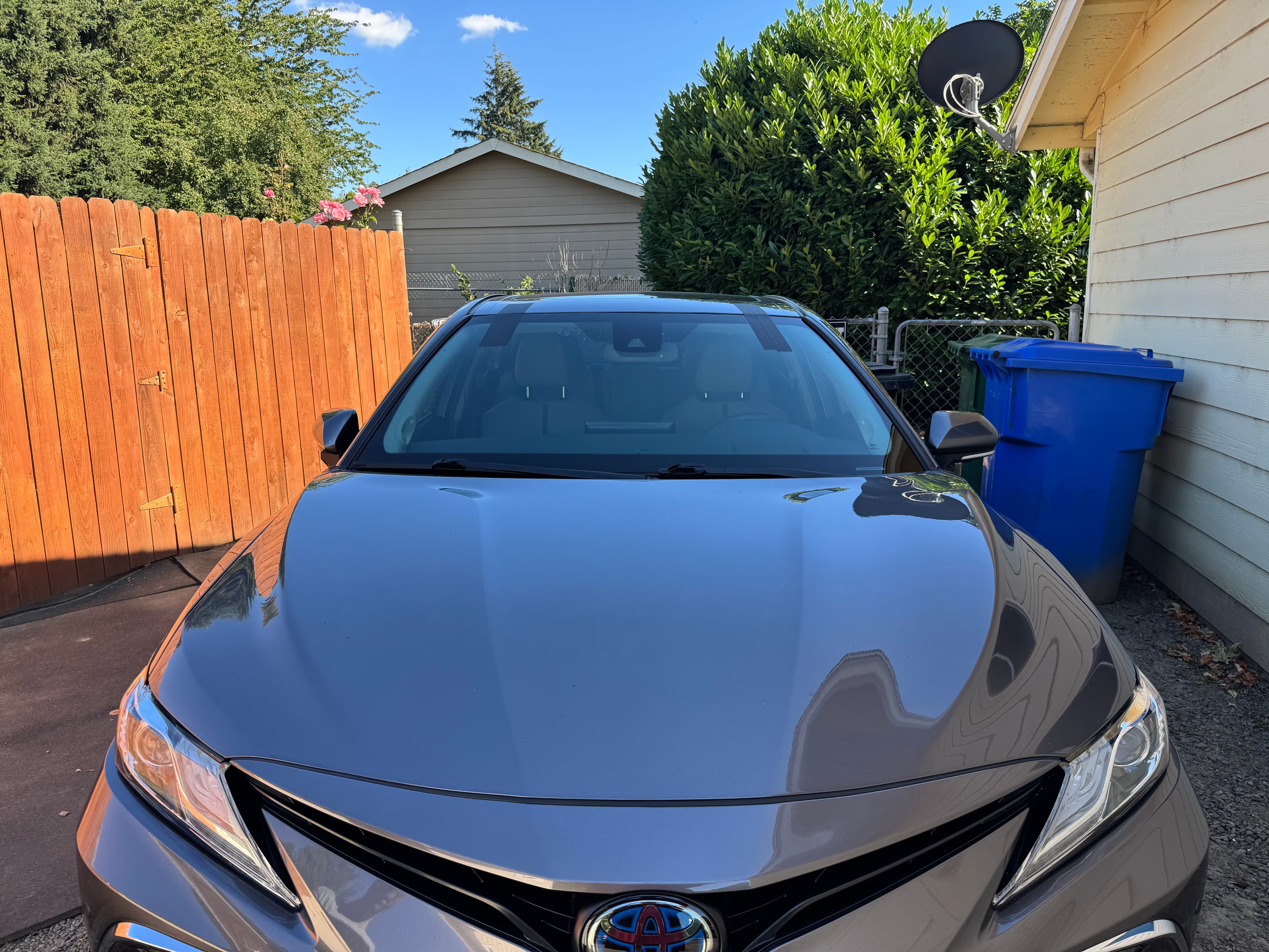 windshield picture after replacement